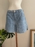 Short jeans Risco de giz