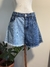 Short jeans reta