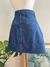 Saia jeans Botões G - Eco Street Brechó