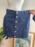 Saia jeans Botões G - loja online
