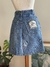 Saia jeans Custom 38 - Eco Street Brechó