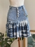 Saia Upcycling jeans P - Eco Street Brechó