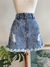 Saia jeans Zíper G