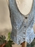 Colete Jeans vintage M - Eco Street Brechó