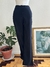 Calça alfaiataria veludo P