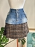 Saia Jeans&Xadrez 42
