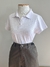 Blusa Polo Branca P
