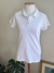 Blusa Polo Branca P - comprar online