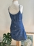 Vestido jeans vintage P na internet