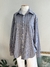 Camisa azul Listrada G