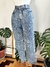 Mom jeans marmorizado 36