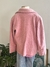 Casaco de lã rosa P - comprar online
