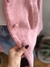 Casaco de lã rosa P - Eco Street Brechó