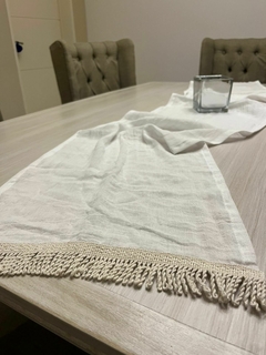 Camino de Gasa color blanco. - comprar online
