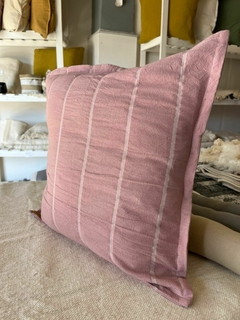 TUSOR PINK RAYADO 40X40