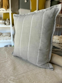 TUSOR GRIS RAYADO 40X40