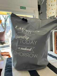 CESTO LAUNDRY GRIS