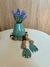 Vaso azul - Mãos da Si Atelier