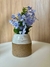 Vaso cru com branco