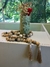 Vaso verde com flores - Mãos da Si Atelier