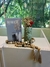 Vaso verde com flores - loja online