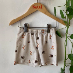 Short beige animales - comprar online