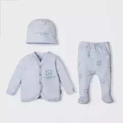 ajuar ositos celeste