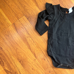 Body Volados Negro - comprar online