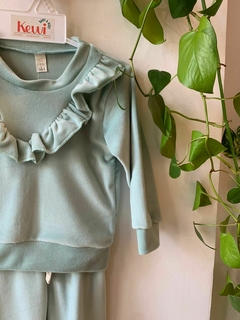 Conjunto Plush volado Aqua en internet