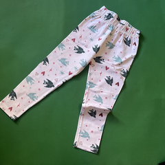 Calza Aves Rosa