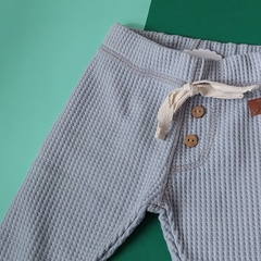 Pantalón Babucha Wafle Gris - comprar online
