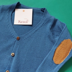 Saco Azul Tejido - comprar online