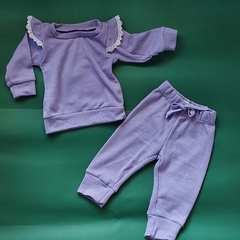 Conjunto Wafle Lila
