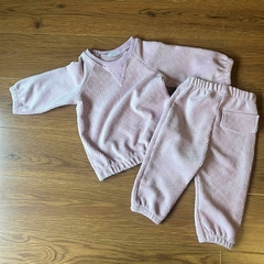 Conjunto Corderoy Rosa