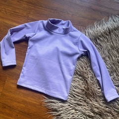 Polera Frisada Lila