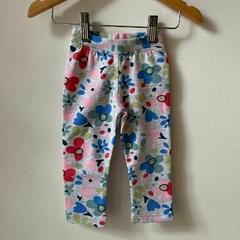 Calza Florcitas Gris - comprar online