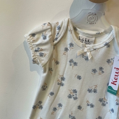 Body Florcitas Celeste - comprar online