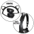 Fone Bluetooth Orelha De Gato Led Colorido - Preto - Matsushop