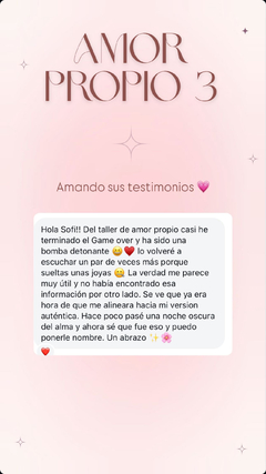 COPIA DEL TALLER DE AMOR PROPIO 3 - QUEEN ENERGY en internet