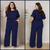 Conjunto Plus Size Feminino Blusa e Calça Pantalona Estiloso Confortável - Empório Salazar