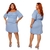 Vestido Feminino Plus Size Curto Tendência Moda Elegante Soltinho na internet