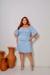 Vestido Feminino Plus Size Curto Tendência Moda Elegante Soltinho - comprar online