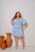 Vestido Feminino Plus Size Curto Tendência Moda Elegante Soltinho na internet