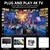 Game Stick M15 Pro 4K Mais de 30.000 Jogos 2 Controles Sem Fio Original - loja online