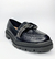 MOCASSIM SAPATO MOLECA DE STRASS FEMININO TRATORADO BLACK DIAMOND na internet