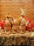 Conj Três coelhos sábios - 8 a 9cm