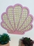 Concha palha - Ateliê Laserart /Decoração de quarto infantil