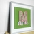 Quadro Personalizado com Letra Palha na internet