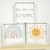 Trio de Quadro Arco Iris