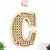 Enfeite Porta maternidade Letra Palha indiana com Nome Mdf Laminado COM NOME - Ateliê Laserart /Decoração de quarto infantil